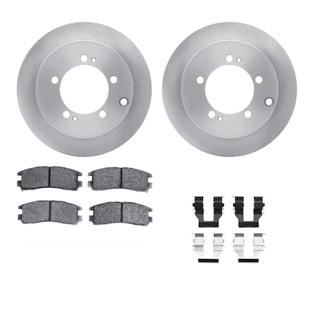Dynamic Friction Co 6312-72028, Rotors with 3000 Series Ceramic Brake Pads includes Hardware 6312-72028